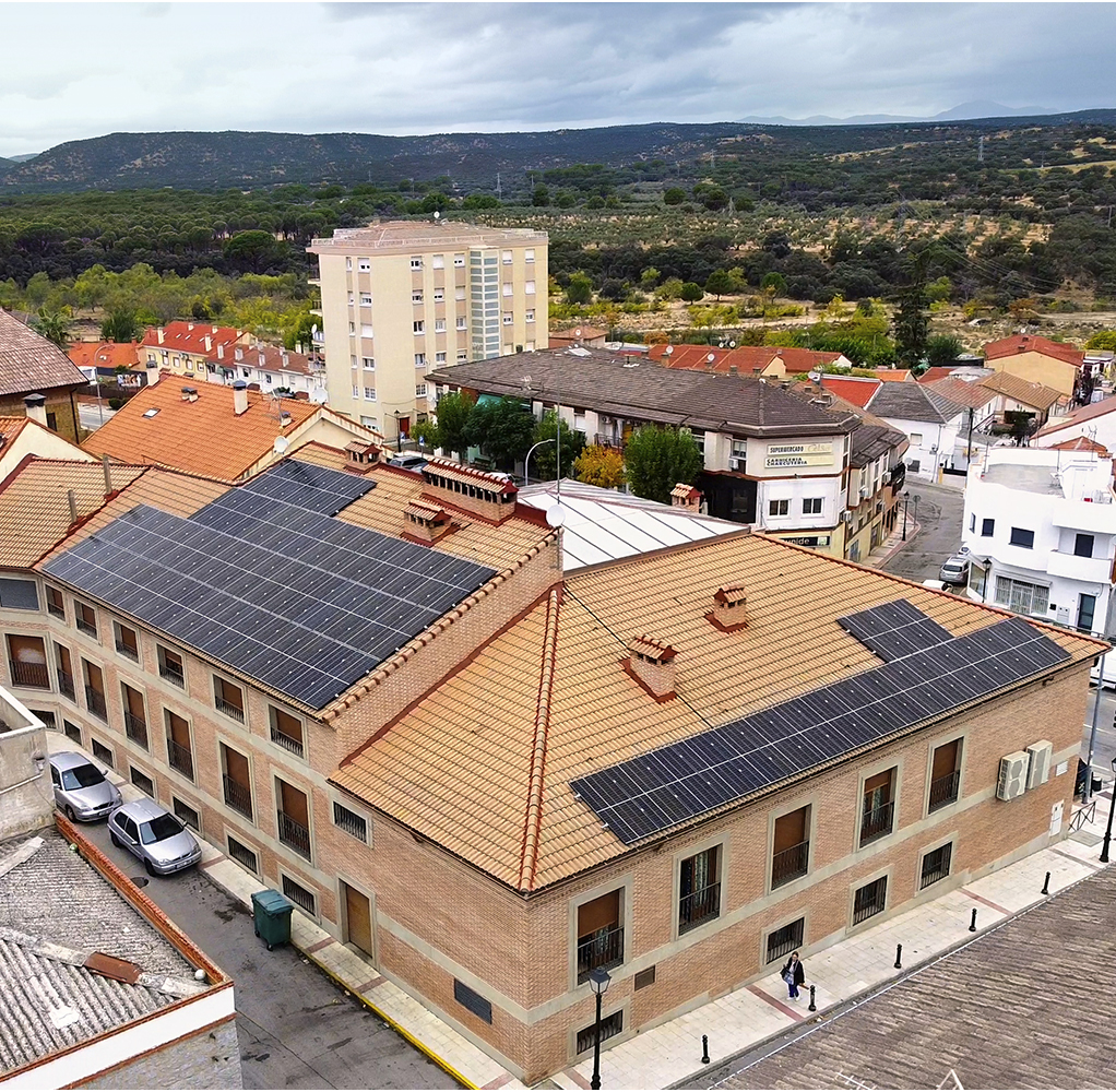 instalación placas solares en hotel