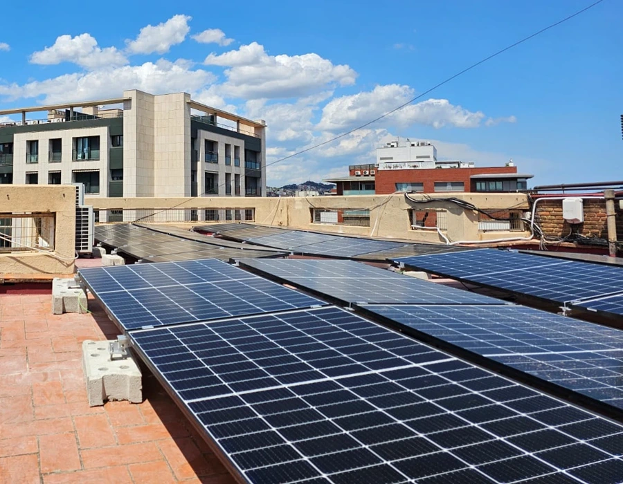Instalación de placas solares en Barcelona