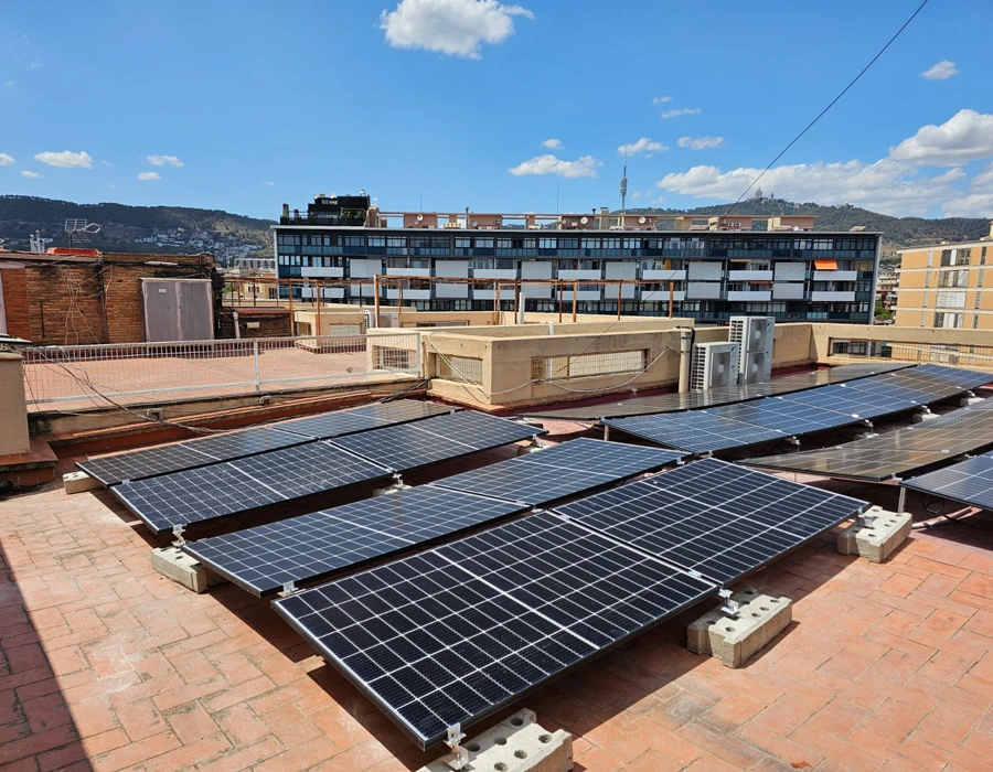 Instalación de placas solares en Barcelona